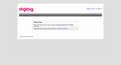 Desktop Screenshot of digbig.com